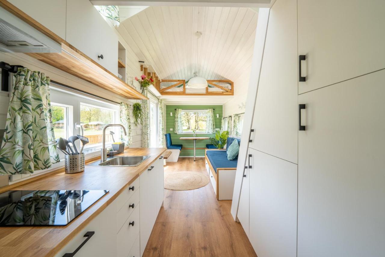 Green Tiny House With Shared Pool Zeewolde Dış mekan fotoğraf