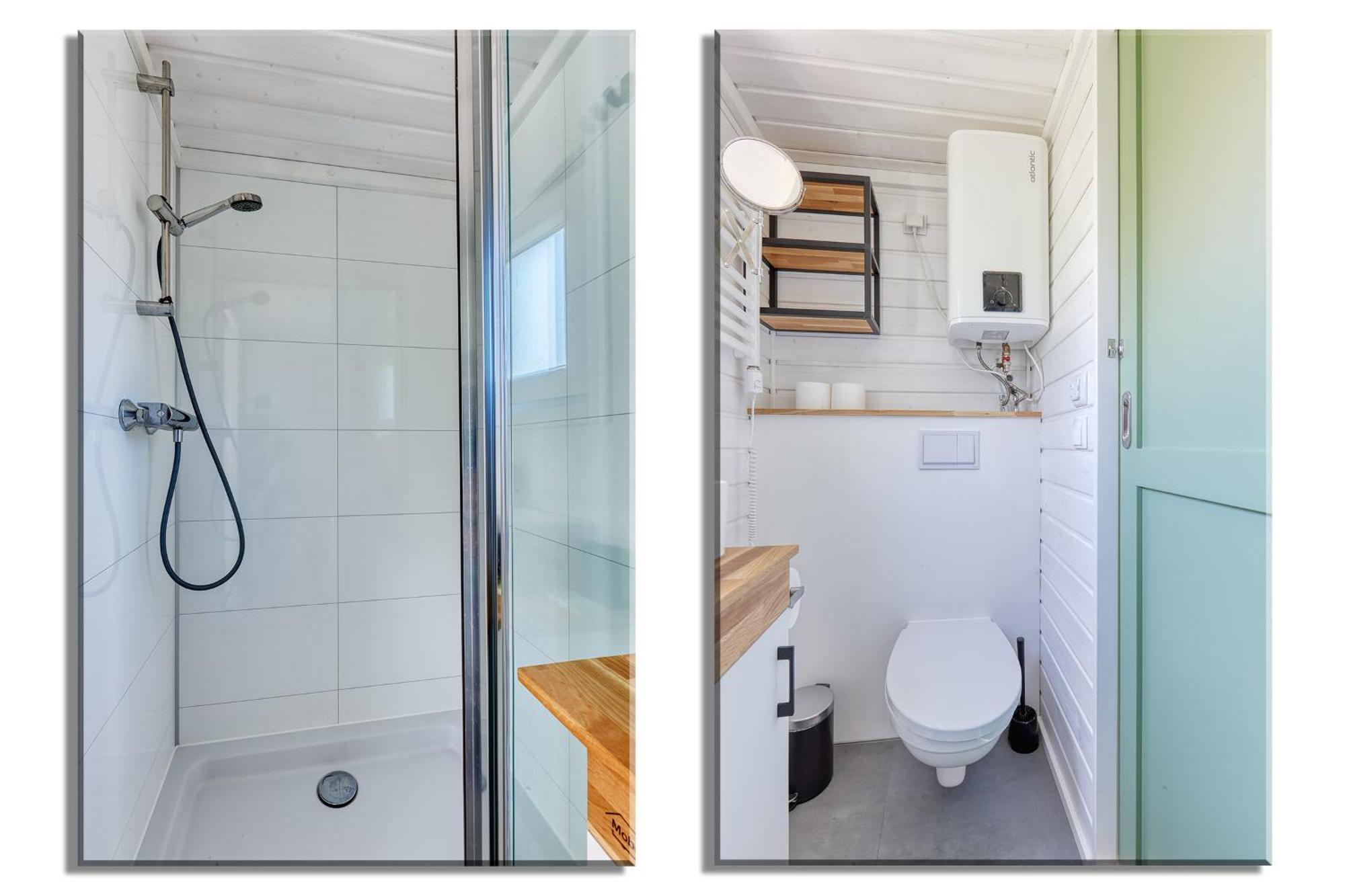 Green Tiny House With Shared Pool Zeewolde Dış mekan fotoğraf
